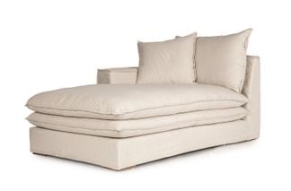 Neo modulsoffa divan höger beige