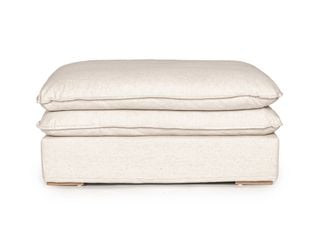 Neo modulsoffa fotpall beige